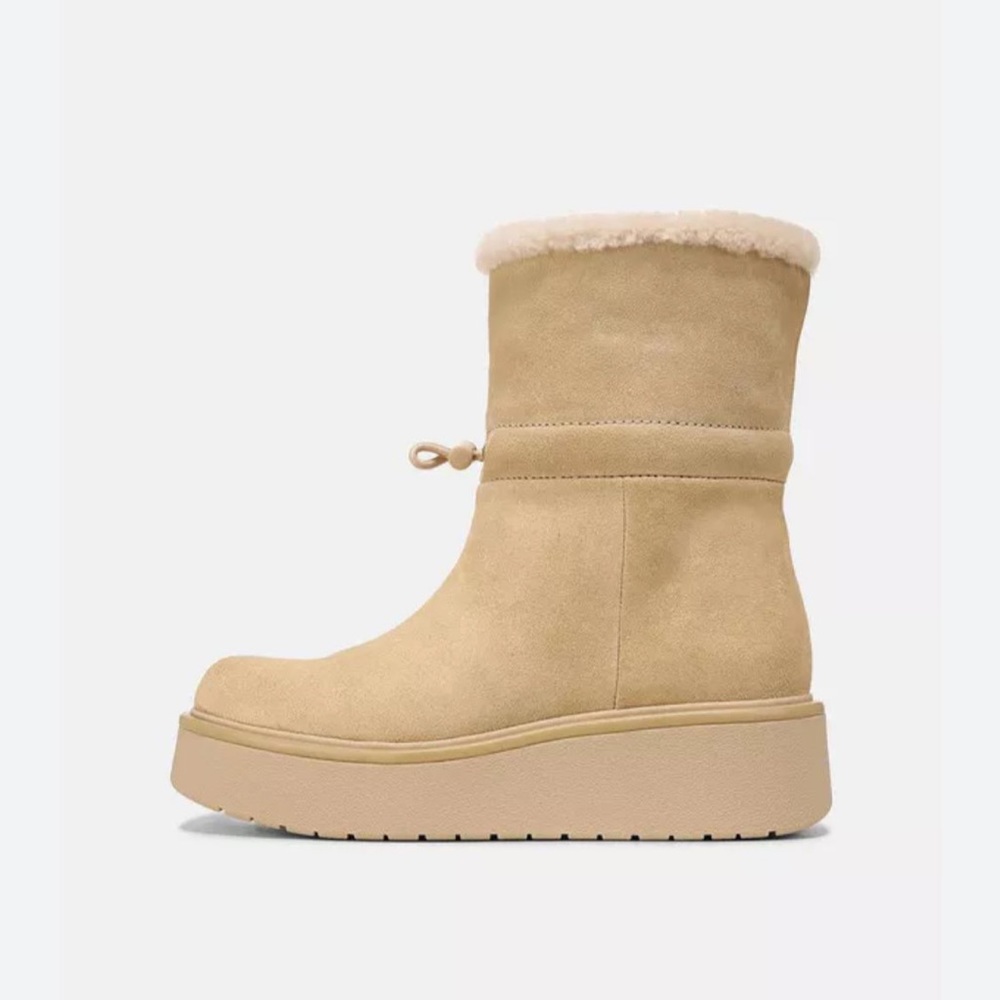 VINCE Bellingham Shearling-Lined Suede Boot